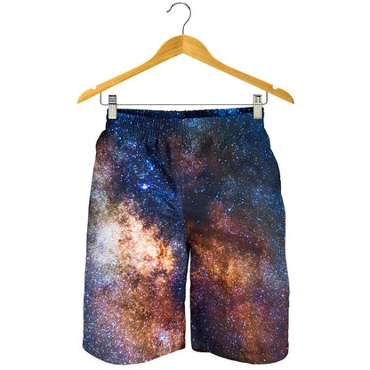 Celestial Milky way Galaxy Mens Shorts-JTAMIGO.COM