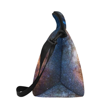 Celestial Milky way Galaxy Neoprene Lunch Bag (Model 1669)(Large)-JTAMIGO.COM
