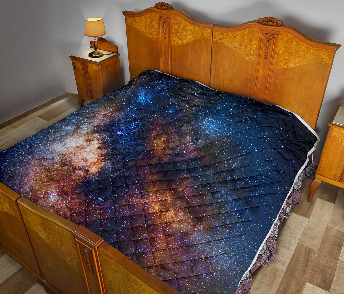 Celestial Milky way Galaxy Premium Quilt-JTAMIGO.COM
