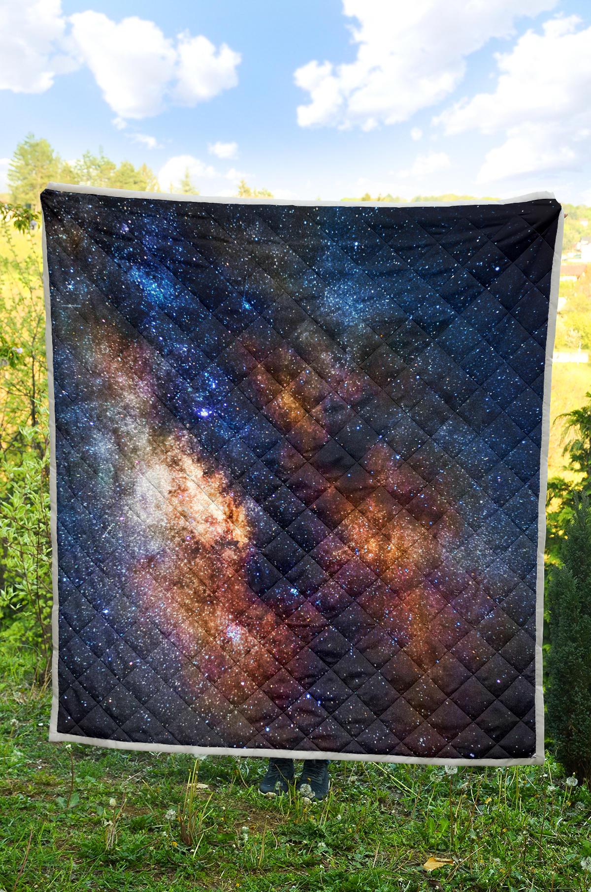Celestial Milky way Galaxy Premium Quilt-JTAMIGO.COM