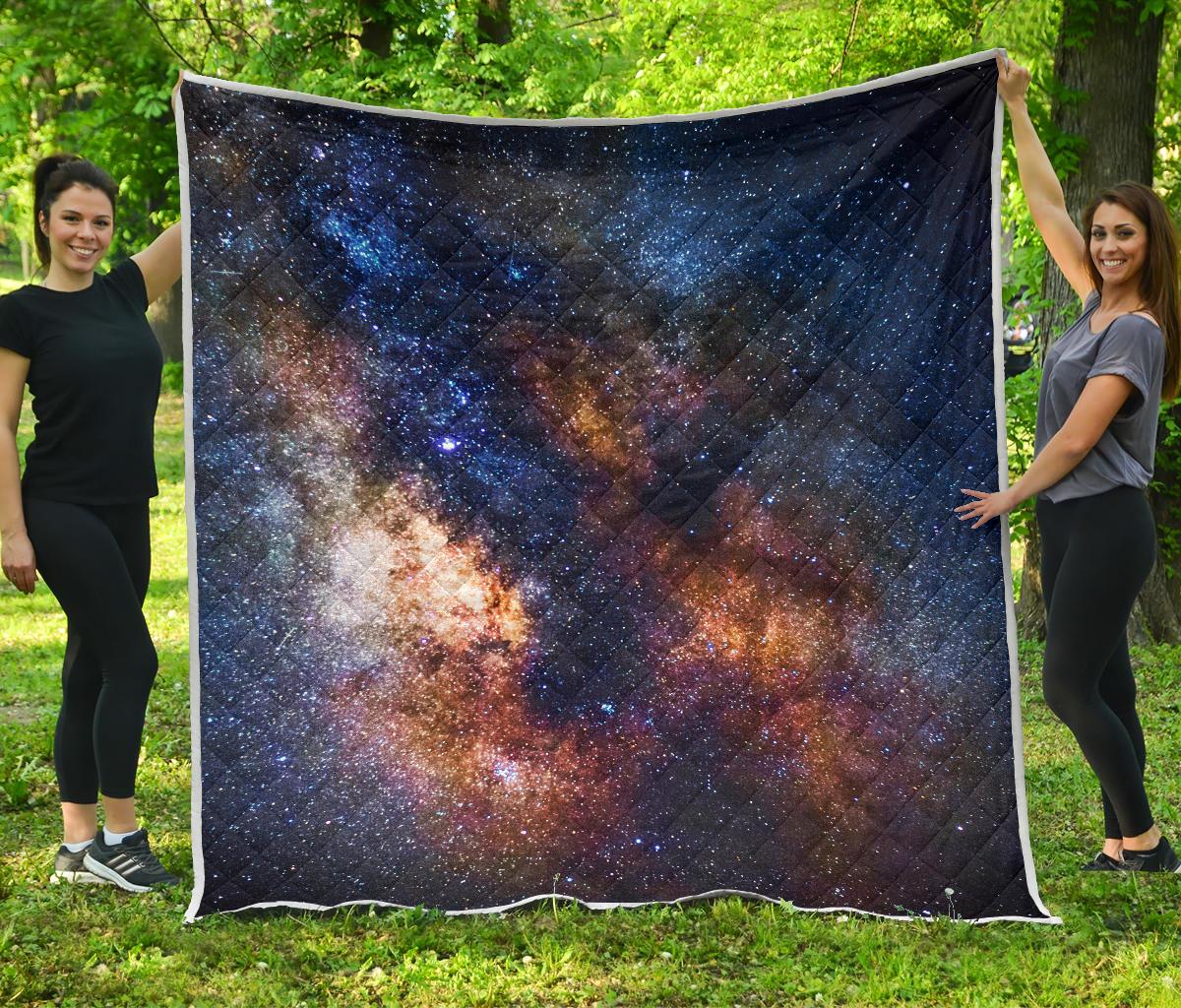 Celestial Milky way Galaxy Premium Quilt-JTAMIGO.COM