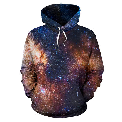 Celestial Milky way Galaxy Pullover Hoodie
