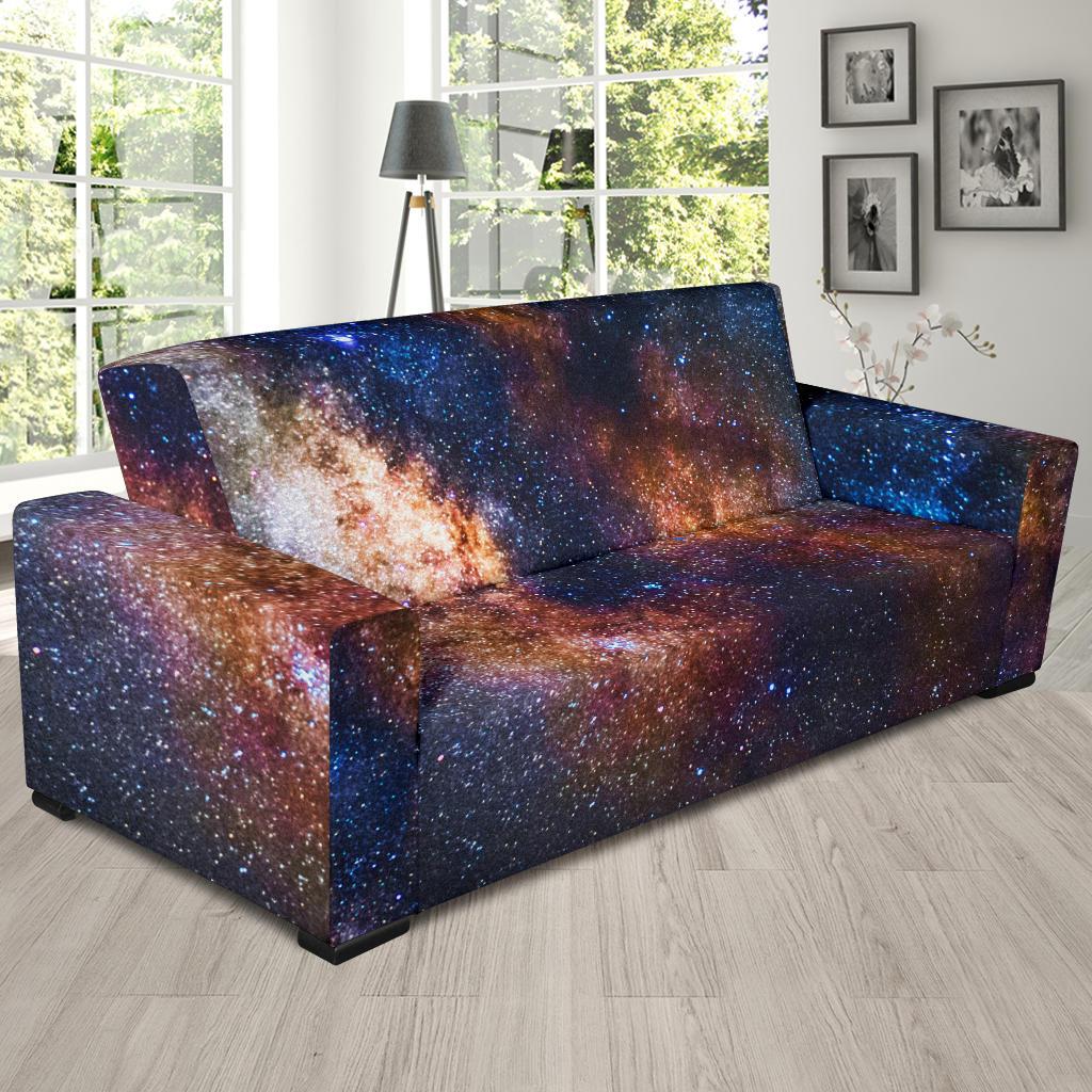 Celestial Milky way Galaxy Sofa Slipcover-JTAMIGO.COM