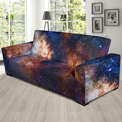 Celestial Milky way Galaxy Sofa Slipcover-JTAMIGO.COM