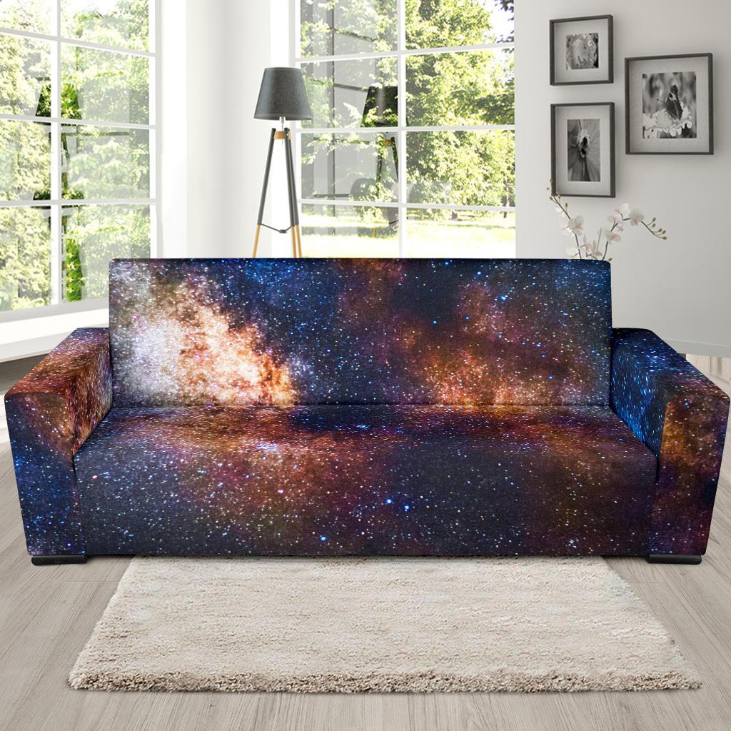 Celestial Milky way Galaxy Sofa Slipcover-JTAMIGO.COM