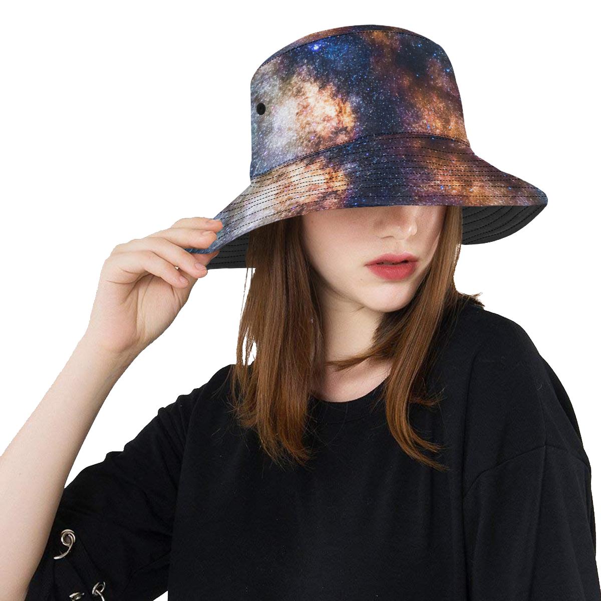 Celestial Milky way Galaxy Unisex Bucket Hat