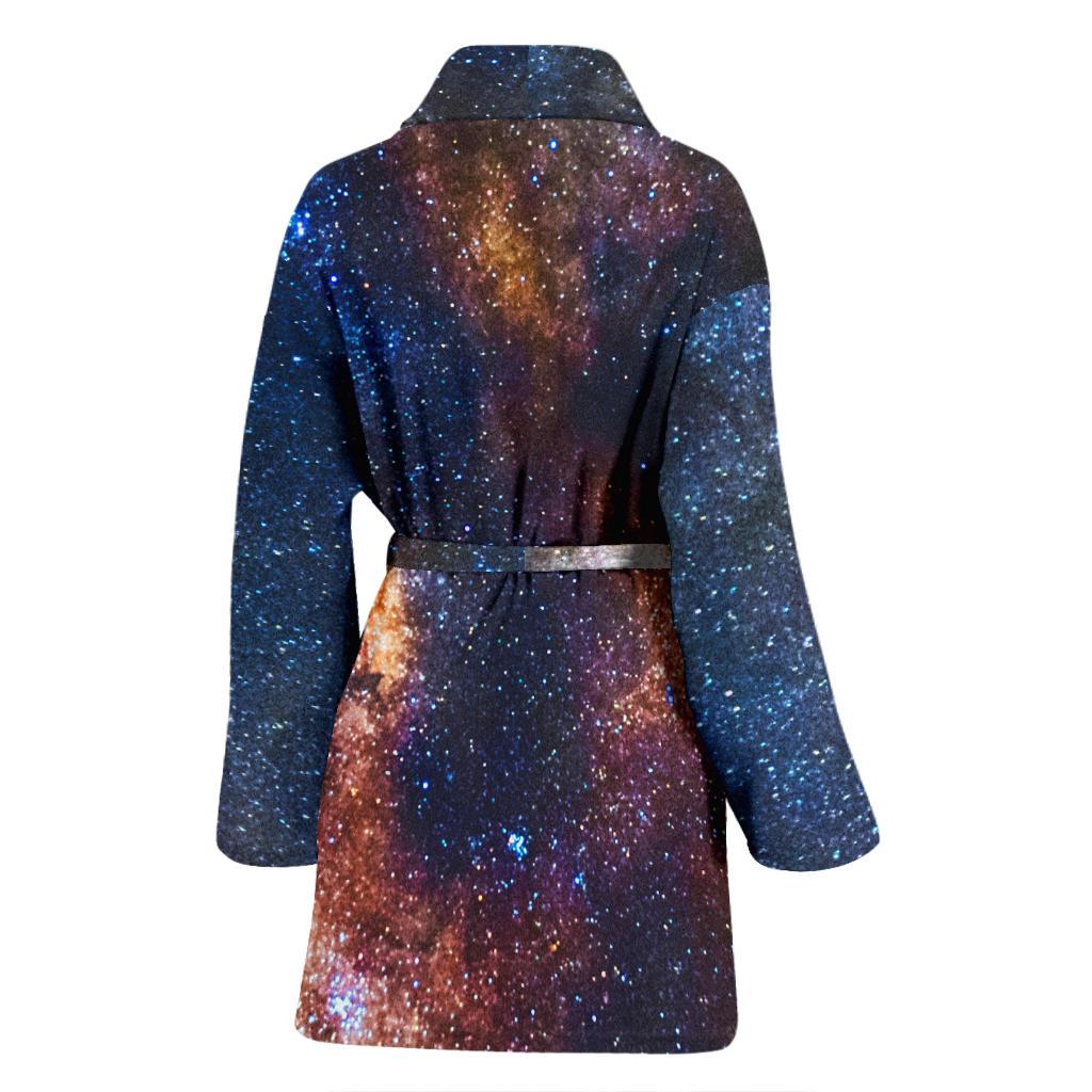 Celestial Milky way Galaxy Women Bath Robe-JTAMIGO.COM