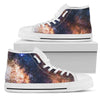 Celestial Milky Way Galaxy Women High Top Shoes