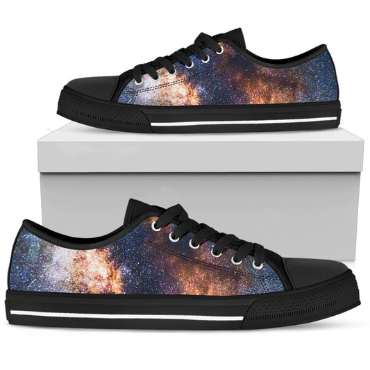 Celestial Milky way Galaxy Women Low Top Shoes
