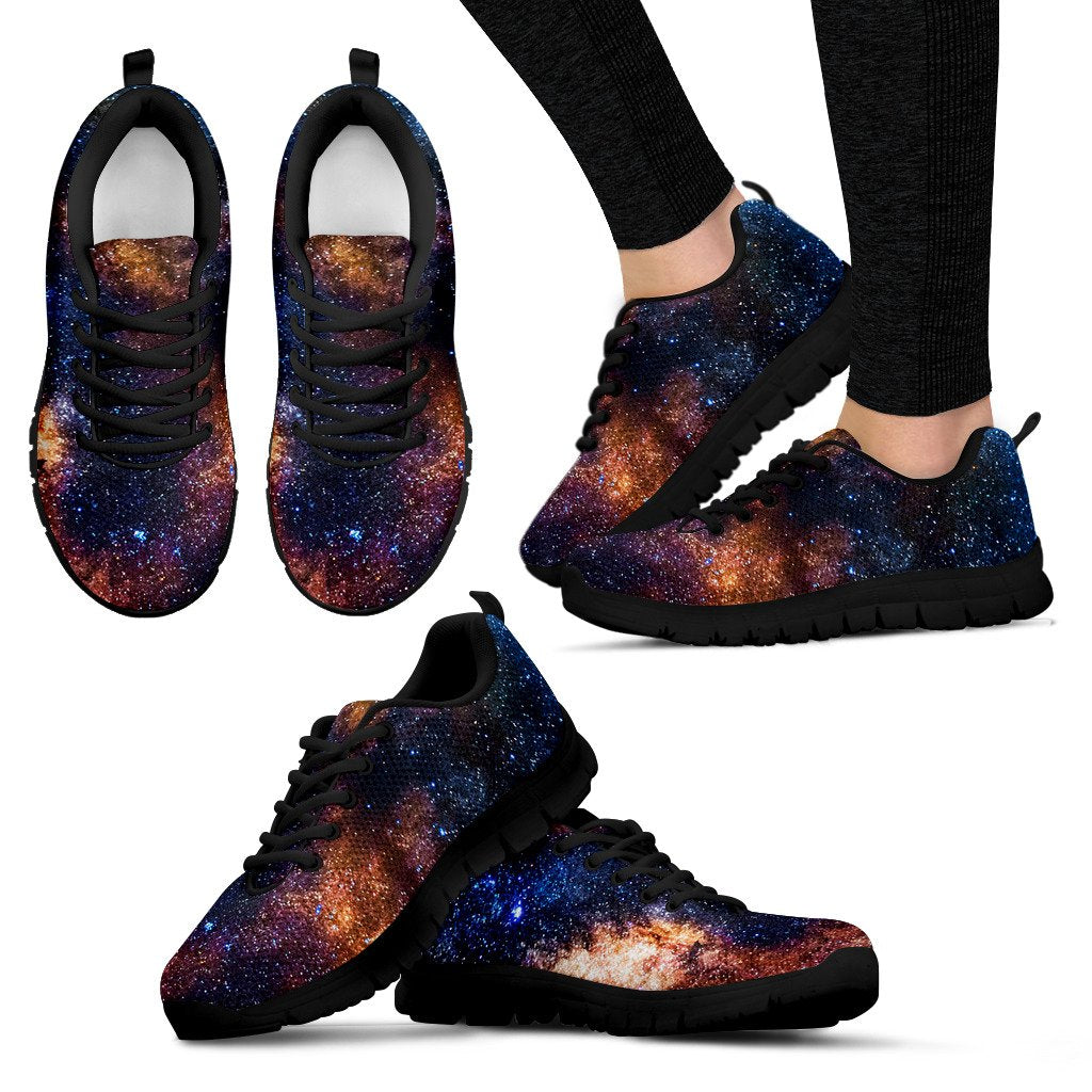Celestial Milky Way Galaxy Women Sneakers Shoes