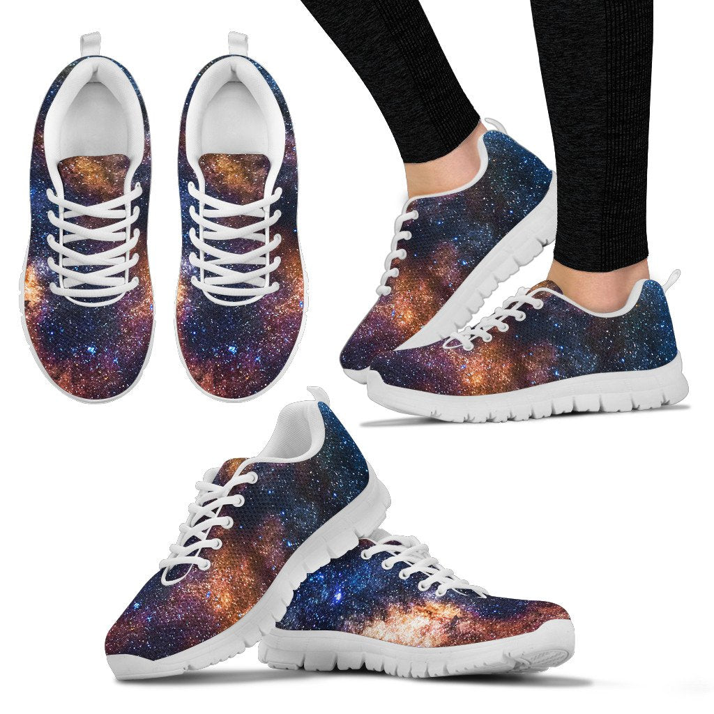 Celestial Milky Way Galaxy Women Sneakers Shoes