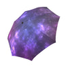 Celestial Purple Blue Galaxy Automatic Foldable Umbrella