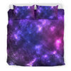 Celestial Purple Blue Galaxy Duvet Cover Bedding Set