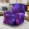 Celestial Purple Blue Galaxy Recliner Slipcover-JTAMIGO.COM