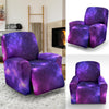 Celestial Purple Blue Galaxy Recliner Slipcover-JTAMIGO.COM