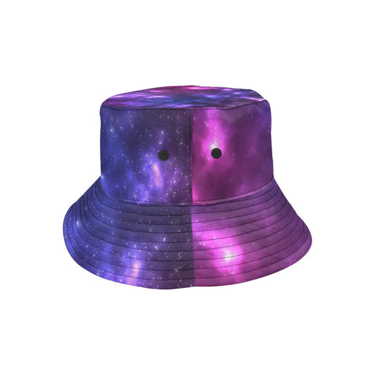 Celestial Purple Blue Galaxy Unisex Bucket Hat