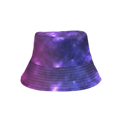 Celestial Purple Blue Galaxy Unisex Bucket Hat
