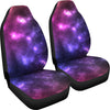Celestial Purple Blue Galaxy Universal Fit Car Seat Covers