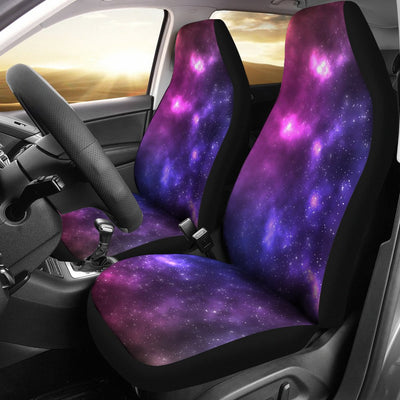 Celestial Purple Blue Galaxy Universal Fit Car Seat Covers