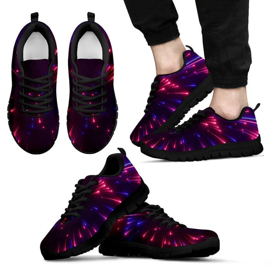 Celestial Purple Blue Neon Speed Light Men Sneakers Shoes