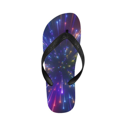 Celestial Rainbow Speed Light Flip Flops-JTAMIGO.COM