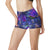 Celestial Rainbow Speed Light High Waisted Spandex Shorts-JTAMIGO.COM