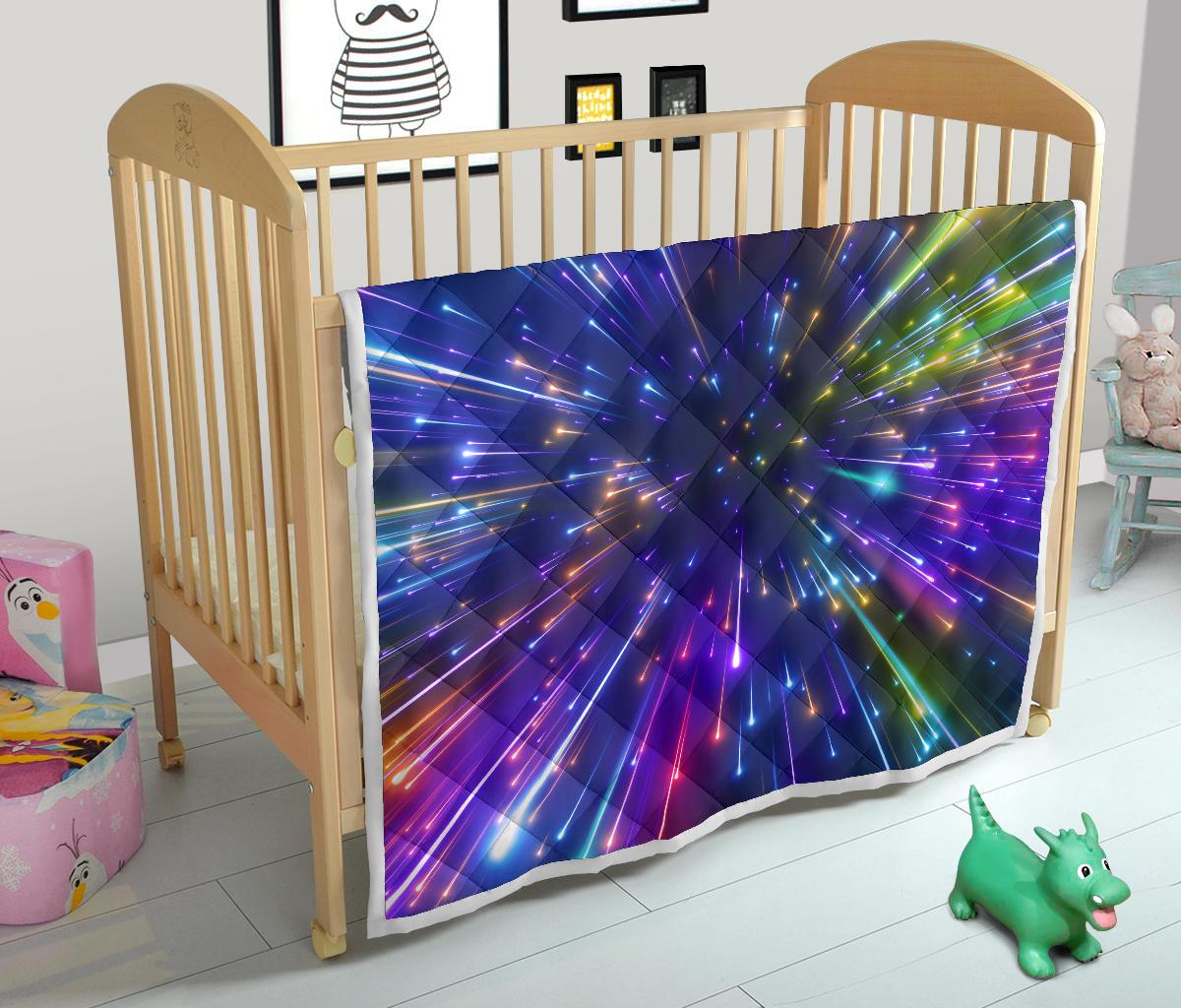 Celestial Rainbow Speed Light Premium Quilt-JTAMIGO.COM