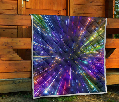 Celestial Rainbow Speed Light Premium Quilt-JTAMIGO.COM