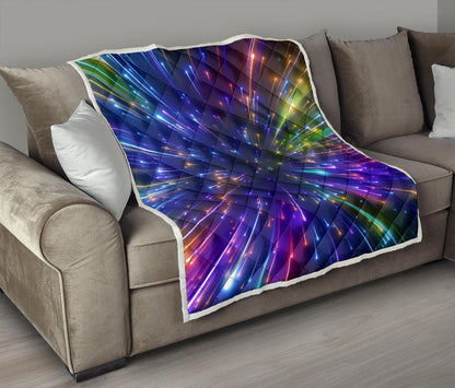 Celestial Rainbow Speed Light Premium Quilt-JTAMIGO.COM