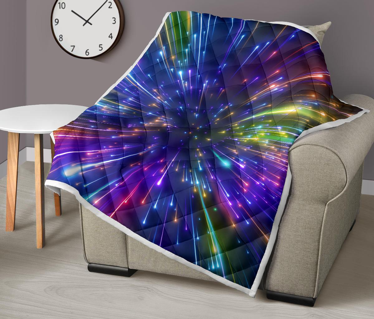 Celestial Rainbow Speed Light Premium Quilt-JTAMIGO.COM
