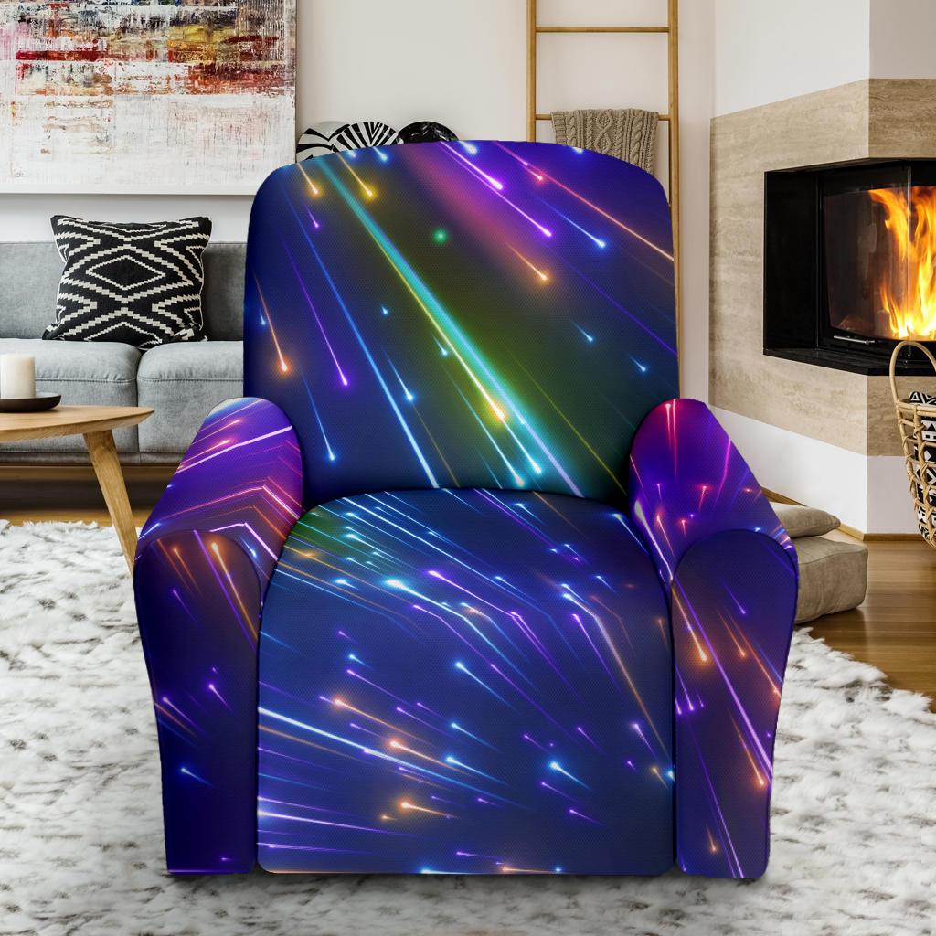 Celestial Rainbow Speed Light Single Sofa Slipcover -JTAMIGO.COM