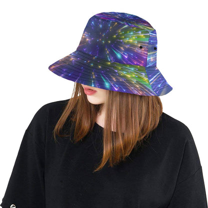 Celestial Rainbow Speed Light Unisex Bucket Hat