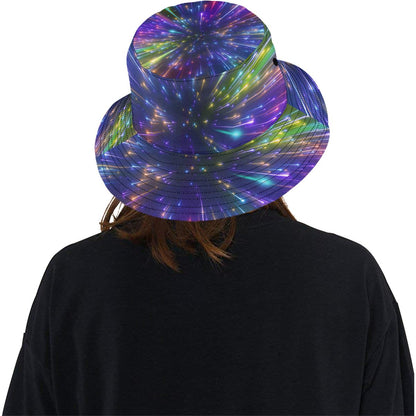 Celestial Rainbow Speed Light Unisex Bucket Hat