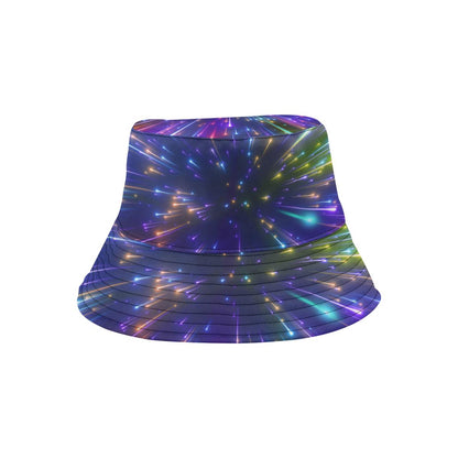 Celestial Rainbow Speed Light Unisex Bucket Hat