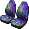 Celestial Rainbow Speed Light Universal Fit Car Seat Covers