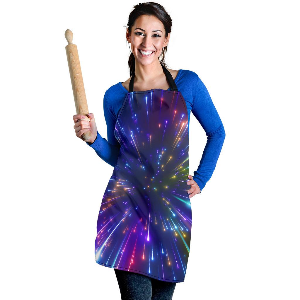 Celestial Rainbow Speed Light Women Apron