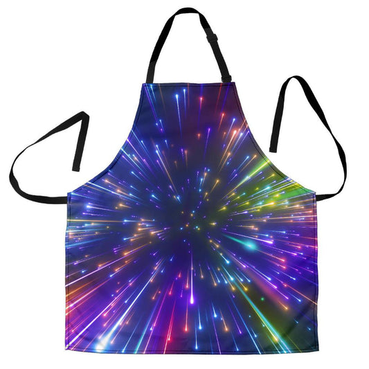 Celestial Rainbow Speed Light Women Apron