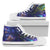 Celestial Rainbow Speed Light Women High Top Shoes