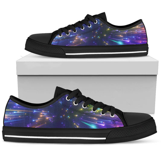 Celestial Rainbow Speed Light Women Low Top Shoes