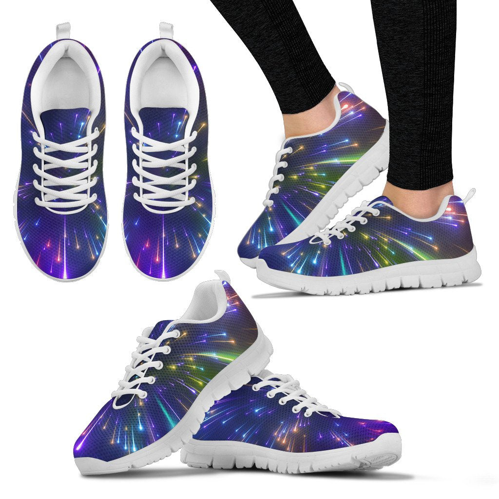 Celestial Rainbow Speed Light Women Sneakers Shoes