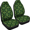 Celtic Green Neon Design Universal Fit Car Seat Covers