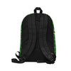 Celtic Green Neon Design Waterproof Backpack-JTAMIGO.COM