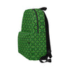 Celtic Green Neon Design Waterproof Backpack-JTAMIGO.COM