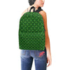 Celtic Green Neon Design Waterproof Backpack-JTAMIGO.COM