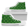 Celtic Green Neon Design Women High Top Shoes