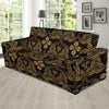 Celtic Knot Gold Design Sofa Slipcover-JTAMIGO.COM