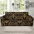 Celtic Knot Gold Design Sofa Slipcover-JTAMIGO.COM