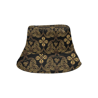 Celtic Knot Gold Design Unisex Bucket Hat