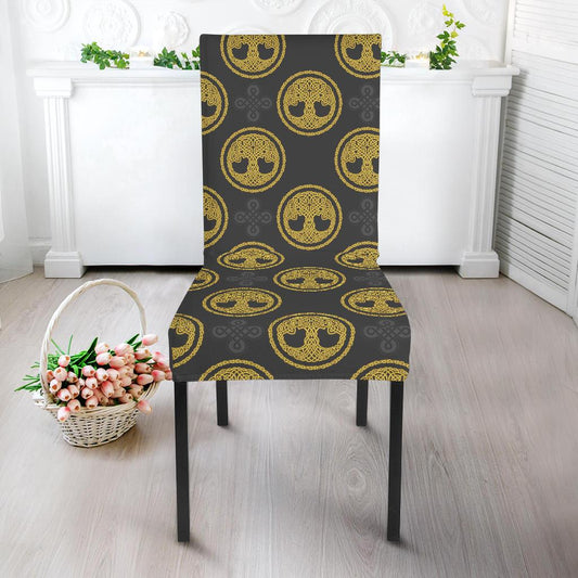 Celtic Tree of Life Design Dinning Chair Slipper-JTAMIGO.COM