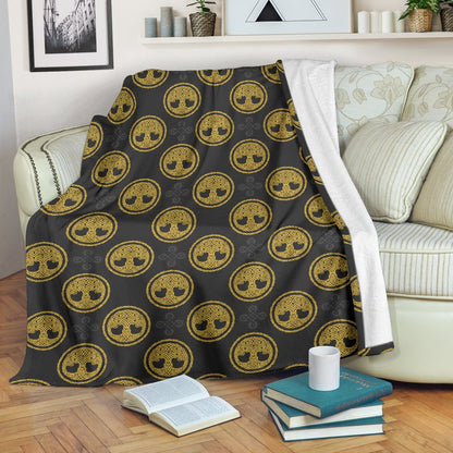 Celtic Tree Of Life Design Fleece Blanket